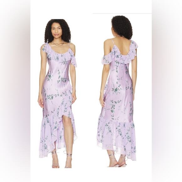 Cinq a Sept Kersti Silk Dress - Picture 1 of 16